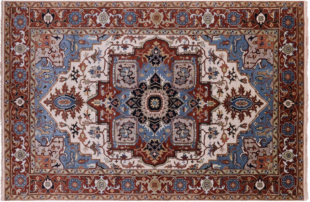 Heriz Serapi Handmade Wool Rug - Manhattan Rugs
