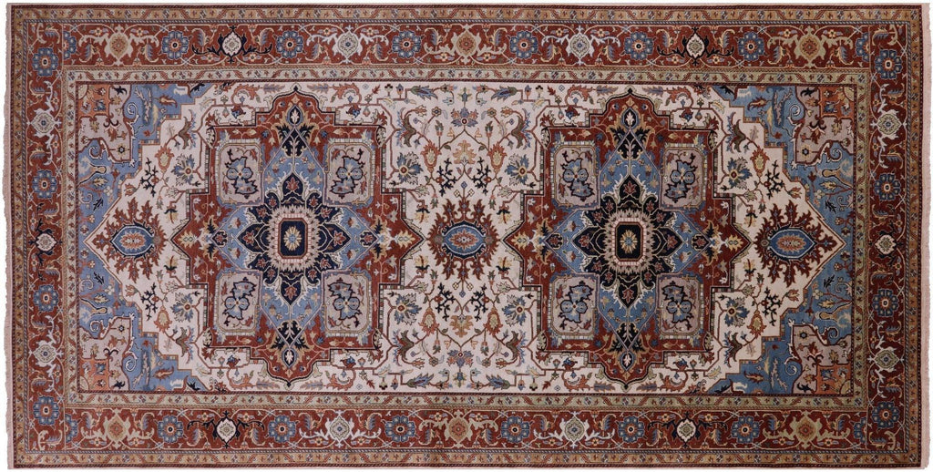 Heriz Serapi Hand-Knotted Wool Rug - Manhattan Rugs