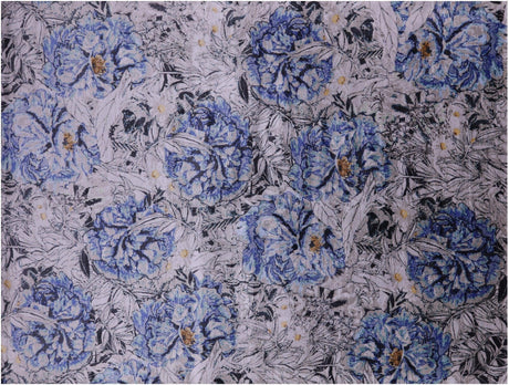 Modern Hand Knotted Silk Rug - Manhattan Rugs