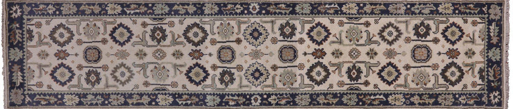 Hand Knotted Oushak Runner Rug - Manhattan Rugs
