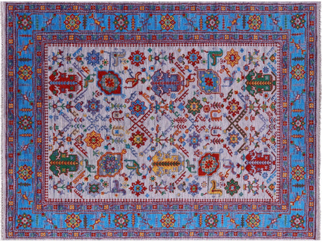 Heriz Serapi Hand Knotted Wool Rug - Manhattan Rugs