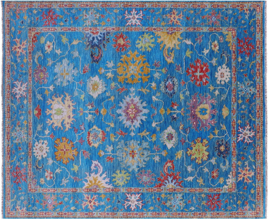 Handmade Turkish Oushak Wool Rug - Manhattan Rugs