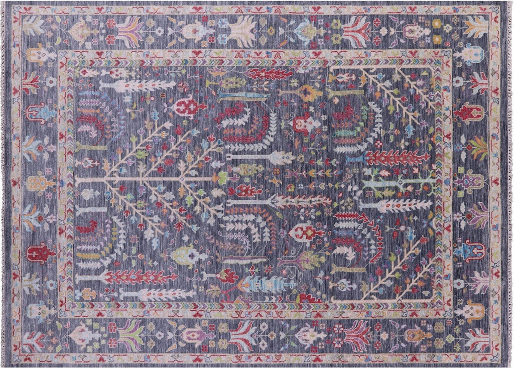 Hand-Knotted Turkish Oushak Wool Rug - Manhattan Rugs
