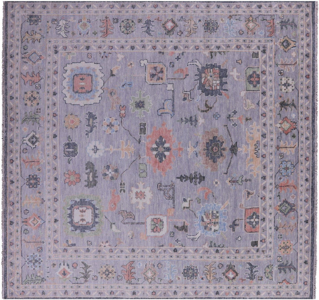 Square Turkish Oushak Handmade Rug - Manhattan Rugs