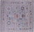 Square Turkish Oushak Handmade Rug - Manhattan Rugs