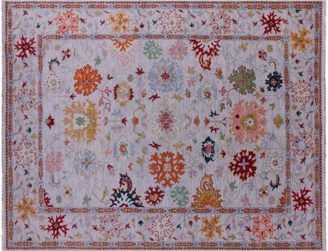 Turkish Oushak Handmade Wool Rug - Manhattan Rugs