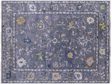 Turkish Oushak Hand Knotted Wool Rug - Manhattan Rugs