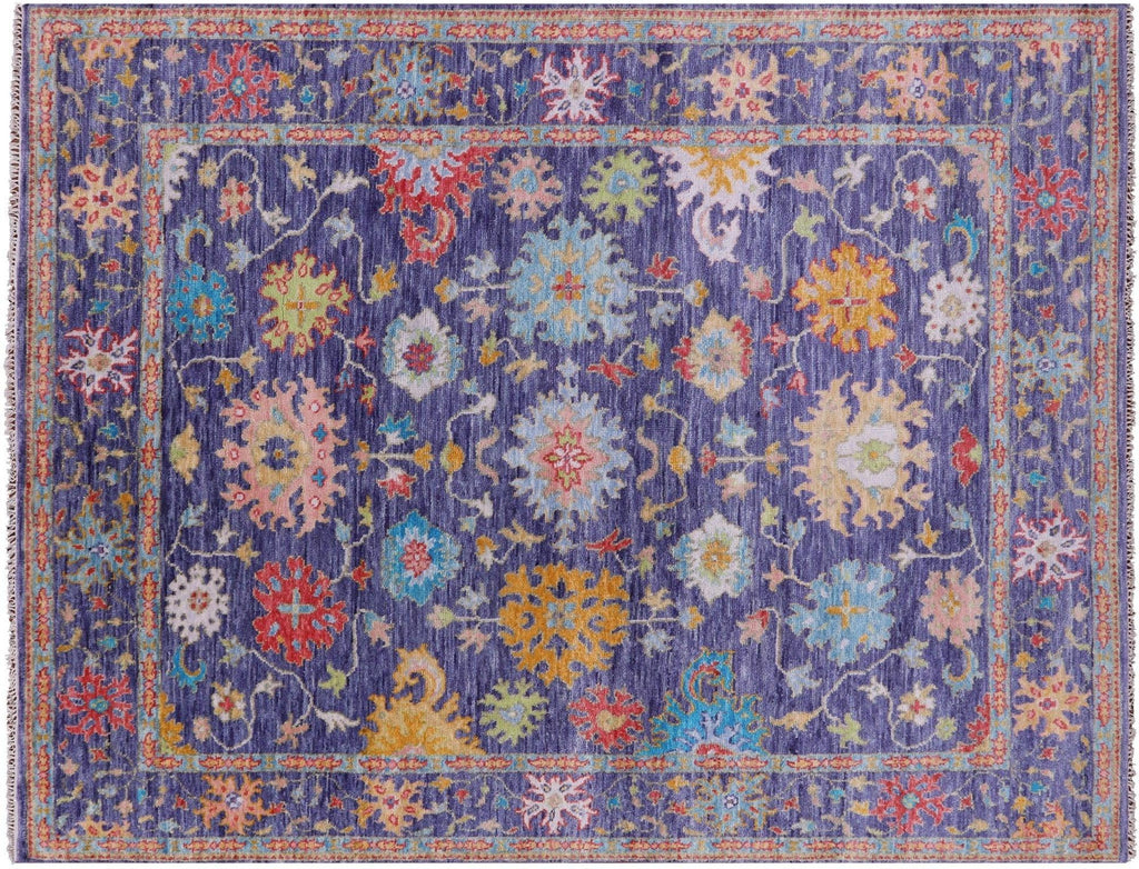 Turkish Oushak Hand Knotted Wool Rug - Manhattan Rugs