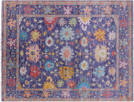 Turkish Oushak Hand Knotted Wool Rug - Manhattan Rugs