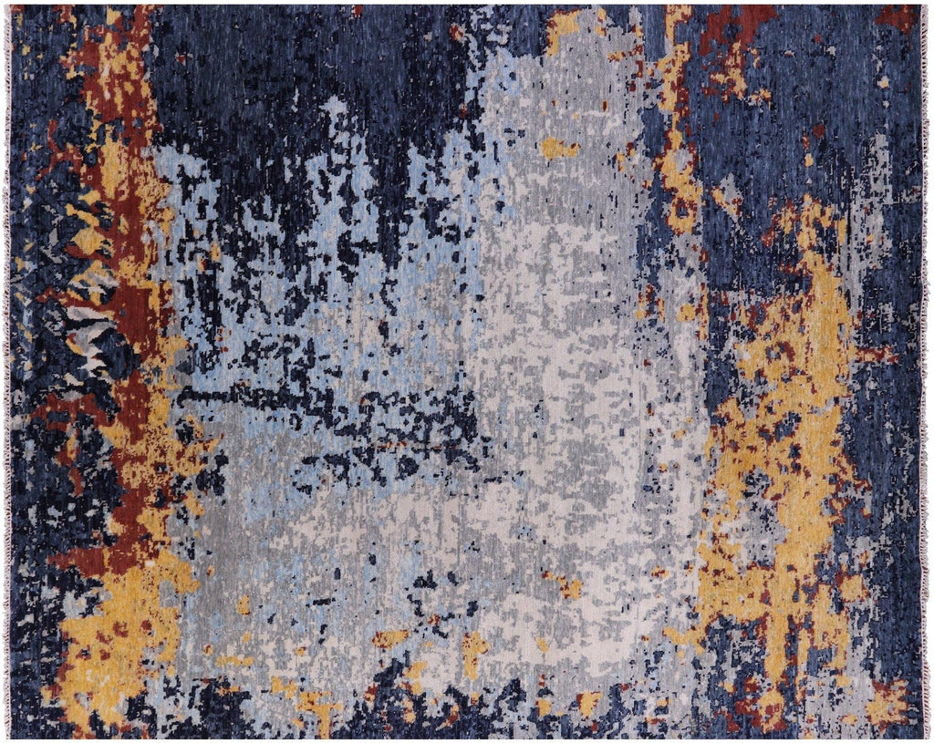 Modern Handmade Abstract Wool Rug - Manhattan Rugs