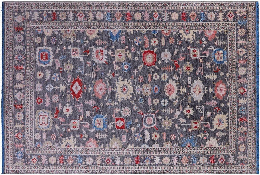 Turkish Oushak Handmade Wool Rug - Manhattan Rugs