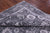 SUPER SALE Grey Hand Knotted Persian Tabriz Wool & Silk Rug 8' 0" X 10' 2" - Q11750