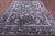 SUPER SALE Grey Hand Knotted Persian Tabriz Wool & Silk Rug 8' 0" X 10' 2" - Q11750