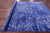 SUPER SALE Blue 8' 10" X 12' 2" Persian Heriz Serapi Hand Knotted Wool & Silk Rug - Q11758