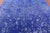 SUPER SALE Blue 8' 10" X 12' 2" Persian Heriz Serapi Hand Knotted Wool & Silk Rug - Q11758