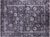 SUPER SALE Grey Persian Tabriz Handmade Wool & Silk Rug 9' 0" X 12' 0" - Q11774