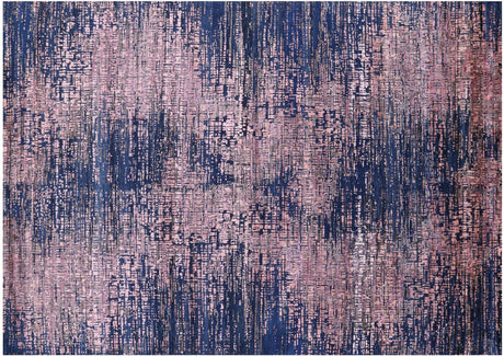 Handmade Modern Wool & Silk Rug - Manhattan Rugs