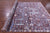 8' 0" X 10' 0" Persian Ziegler Wool & Silk Hand-Knotted Rug - Q11795