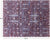 8' 0" X 10' 0" Persian Ziegler Wool & Silk Hand-Knotted Rug - Q11795