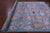 SUPER SALE Blue 9' 1" X 12' 3" Persian Tabriz Wool & Silk Handmade Rug - Q11798