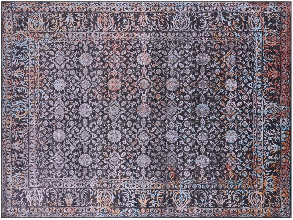 Persian Tabriz Wool & Silk Handmade Rug - Manhattan Rugs