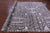 Grey 9' 0" X 12' 4" Persian Ziegler  Wool & Silk Hand Knotted Rug - Q11806