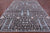 Grey 9' 0" X 12' 4" Persian Ziegler  Wool & Silk Hand Knotted Rug - Q11806