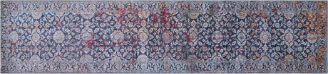 Runner Persian Tabriz Wool & Silk Handmade Rug - Manhattan Rugs