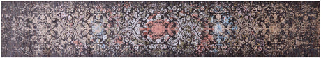 Runner Modern Wool & Silk Handmade Rug - Manhattan Rugs