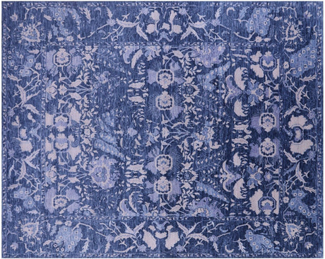 Modern Hand Knotted Wool Rug - Manhattan Rugs