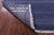 Blue Savannah Grass Handmade Wool & Silk Rug 8' 1" X 10' 3" - Q11916