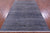 6' 1" X 9' 1" Savannah Grass Handmade Wool & Silk Rug - Q11929