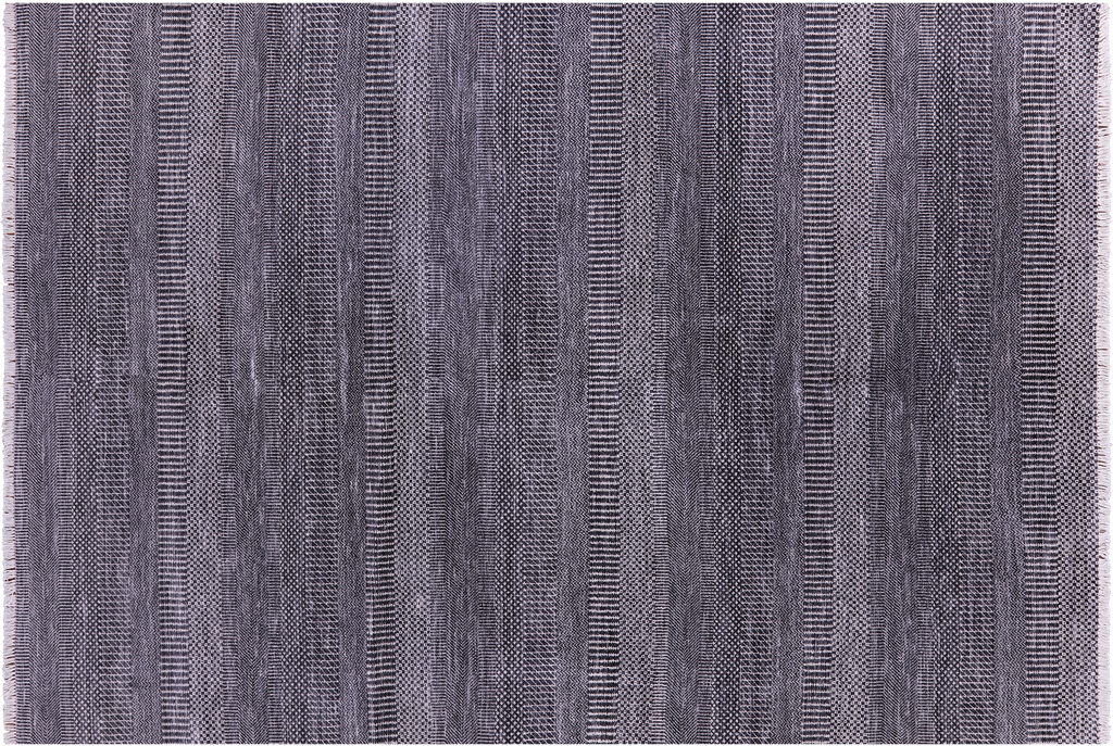 Savannah Grass Handmade Wool & Silk Rug 6' 2" X 8' 11" - Q11935