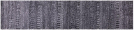 Hand Knotted Wool & Silk Savannah Grass Runner Rug - Manhattan Rugs