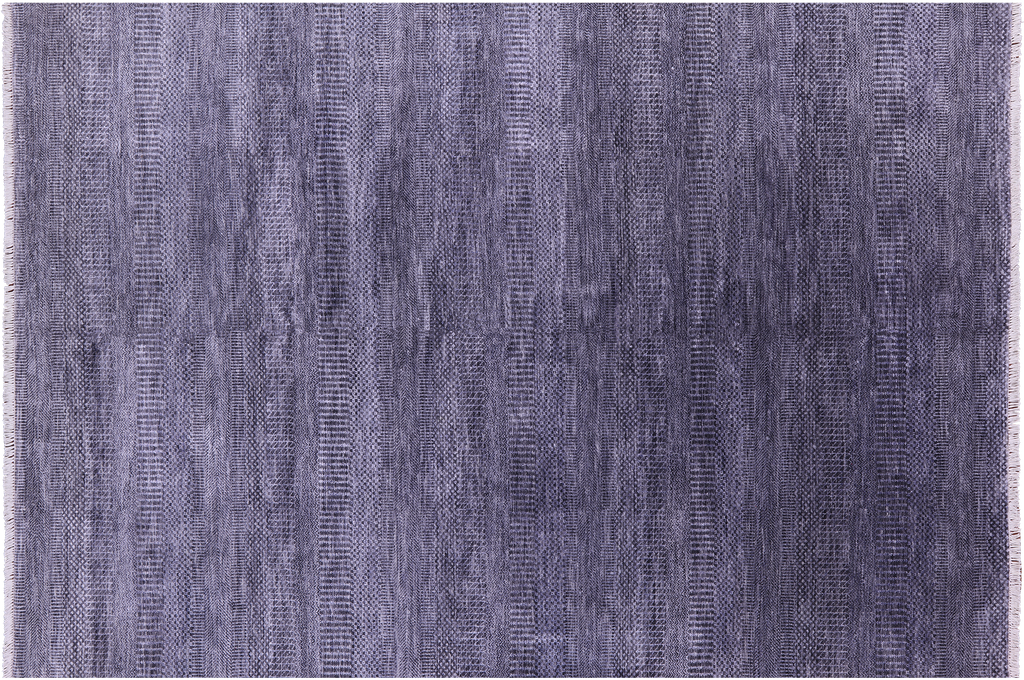 6' 1" X 9' 0" Wool & Silk Savannah Grass Handmade Rug - Q11953