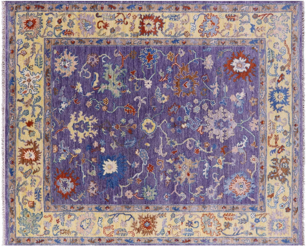 Hand Knotted Turkish Oushak Wool Rug - Manhattan Rugs