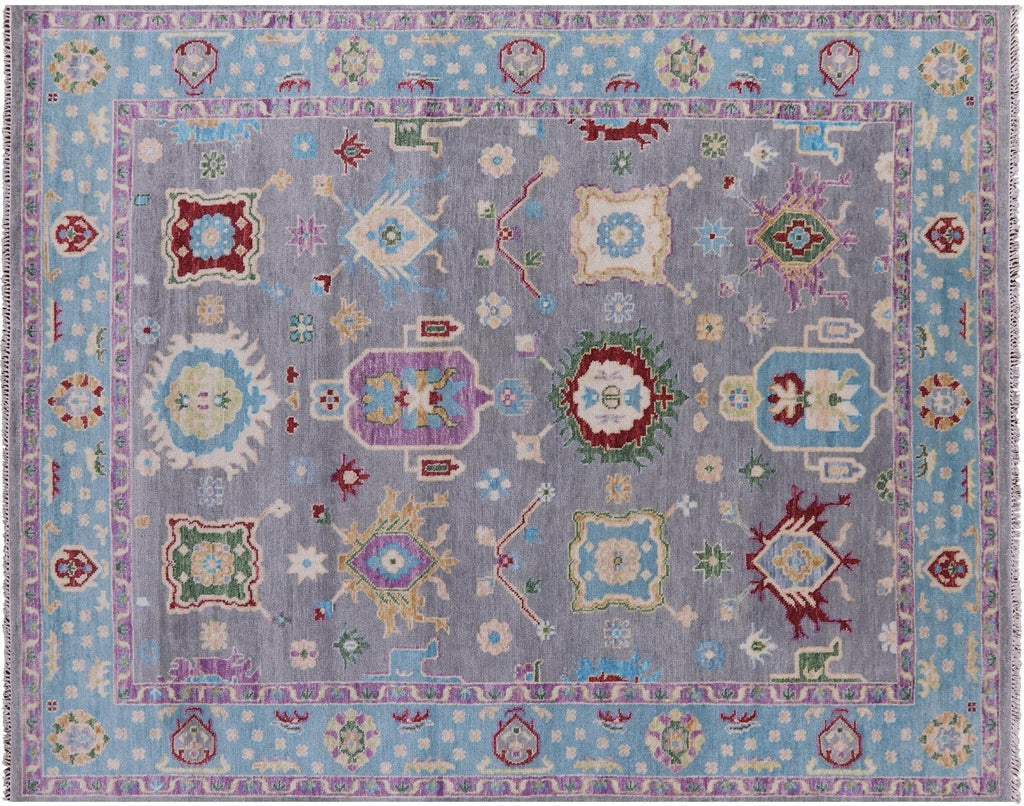 Turkish Oushak Handmade Wool Rug - Manhattan Rugs