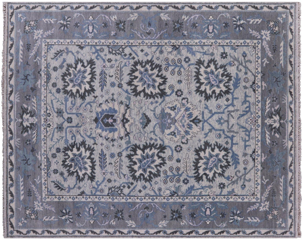 Turkish Oushak Handmade Wool Rug - Manhattan Rugs