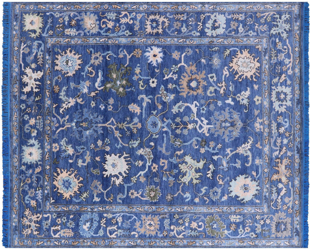 Turkish Oushak Handmade Wool Rug - Manhattan Rugs