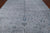 Grey 9' 1" X 12' 2" Wool & Silk Handmade Persian Heriz Serapi Rug - Q12084