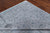 Grey 9' 1" X 12' 2" Wool & Silk Handmade Persian Heriz Serapi Rug - Q12084