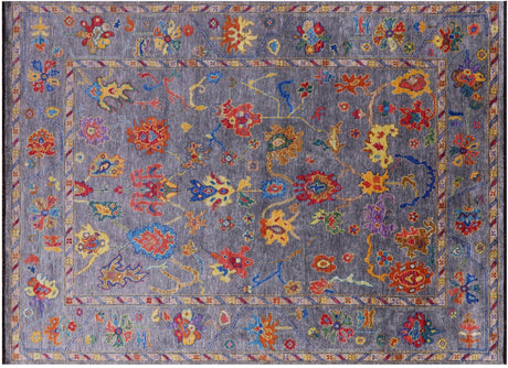 Turkish Oushak Hand-Knotted Rug - Manhattan Rugs