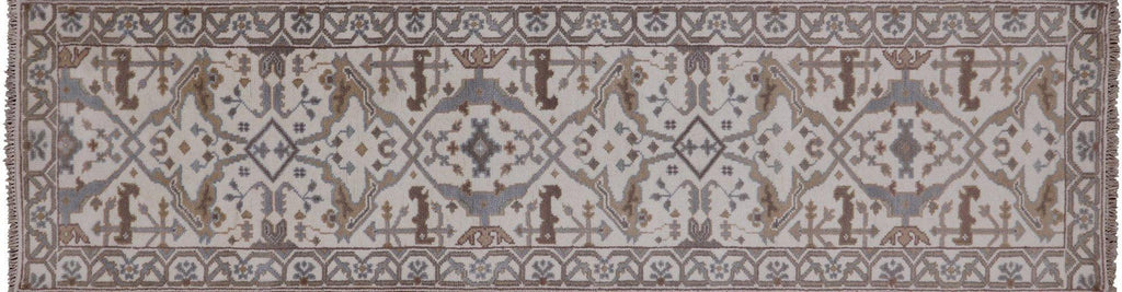 Oushak Hand Knotted Runner Rug - Manhattan Rugs
