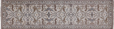 Oushak Hand Knotted Runner Rug - Manhattan Rugs