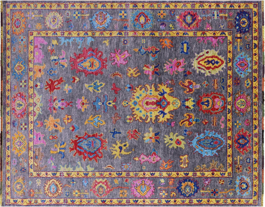 Handmade Turkish Oushak Wool Rug - Manhattan Rugs