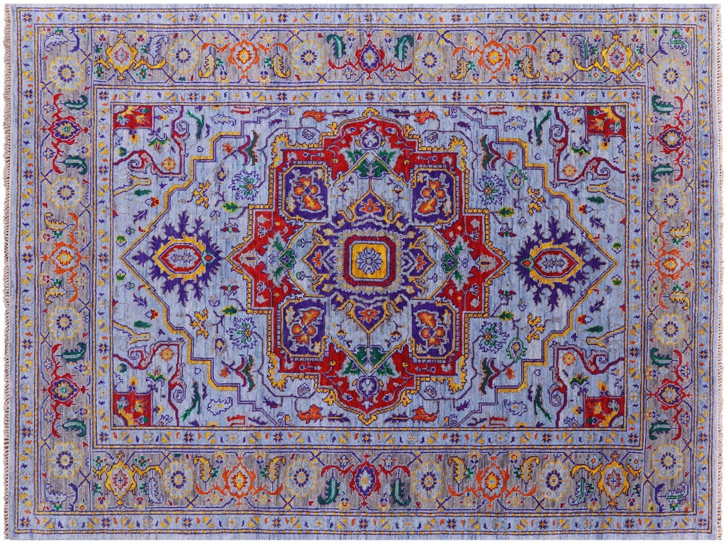 Persian Heriz Serapi Handmade Rug - Manhattan Rugs