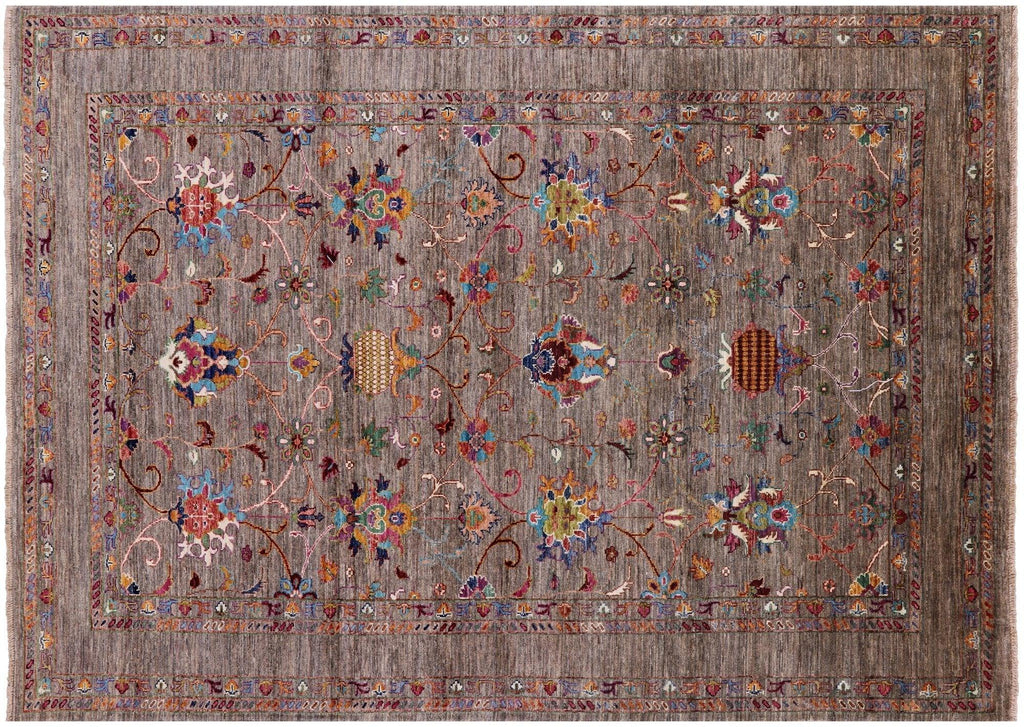 Persian Tabriz Hand Knotted Wool Rug - Manhattan Rugs
