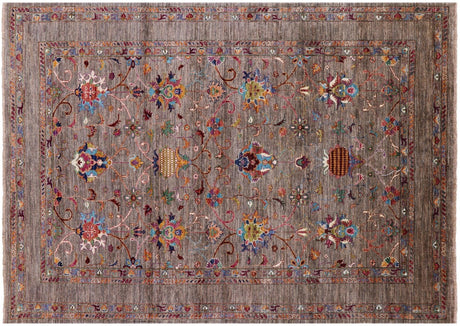Persian Tabriz Hand Knotted Wool Rug - Manhattan Rugs
