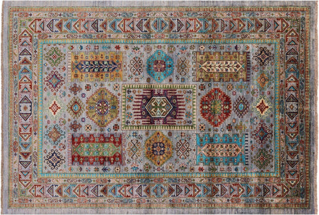 Fine Turkmen Ersari Hand Knotted Wool Rug - Manhattan Rugs