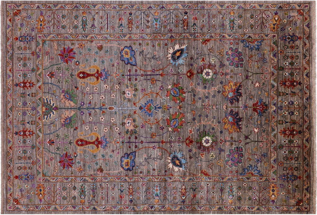 Persian Tabriz Hand Knotted Wool Rug - Manhattan Rugs